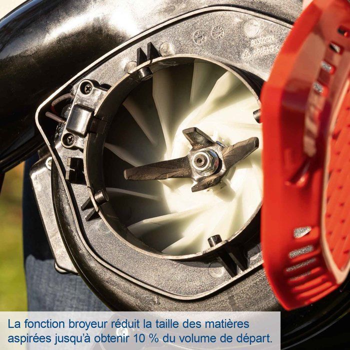 SCHEPPACH Gas-Powered Blower/Vacuum - PLB32 - 4-in-1 - 678 m³/h