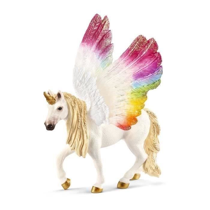 SCHLEICH - Rainbow winged unicorn - 70576