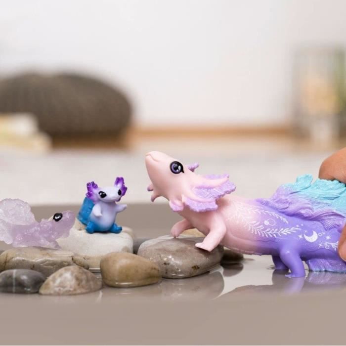 Schleich - Salamandre Axolotls - 42628 - Range: Bayala