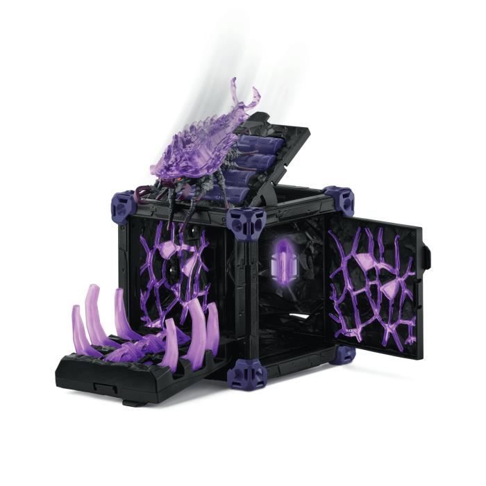 BattleCave Dark Isopod, Arena Extension, SCHLEICH 42675 Eldrador Creatures, Ages 7 and up