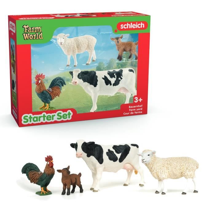 My First Farm Animals, Schleich Animal Set, SCHLEICH 42729 Farm World, Ages 5 and Up