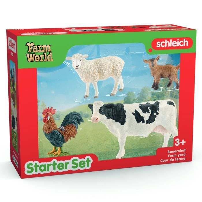 My First Farm Animals, Schleich Animal Set, SCHLEICH 42729 Farm World, Ages 5 and Up