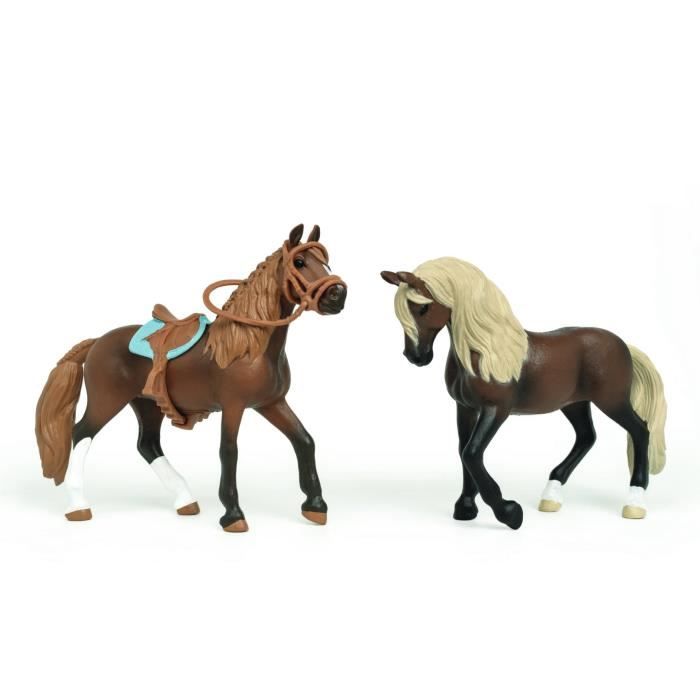 My First Peruvian Paso Horses, 2 Horse Figurines, SCHLEICH 42738 Horse Club, Ages 5 and Up