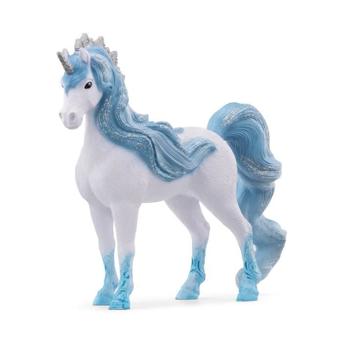 Unicorn Mare of the Elements Figurine, Mythical Figurine, Gift for Children from 5 Years, 4 x 14 x 12 cm, Schleich 70823
