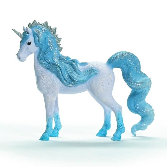 Unicorn Mare of the Elements Figurine, Mythical Figurine, Gift for Children from 5 Years, 4 x 14 x 12 cm, Schleich 70823