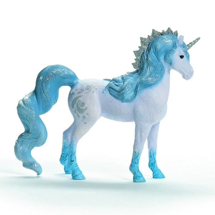 Unicorn Mare of the Elements Figurine, Mythical Figurine, Gift for Children from 5 Years, 4 x 14 x 12 cm, Schleich 70823