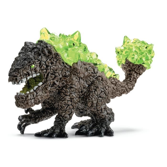 Dark Lynx vs Stone Crusher Duo Figurines, SCHLEICH 70827 Eldrador Creatures, Ages 6 and Up