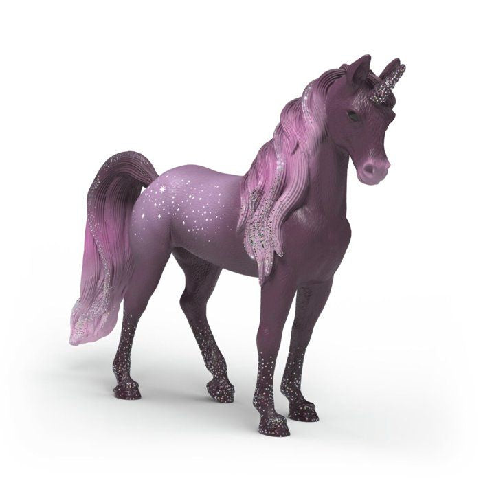 Figurine - SCHLEICH - 70842 - Galaxy Rainbow Unicorn Mare - Bayala - Ages 3 and up - Hand-painted