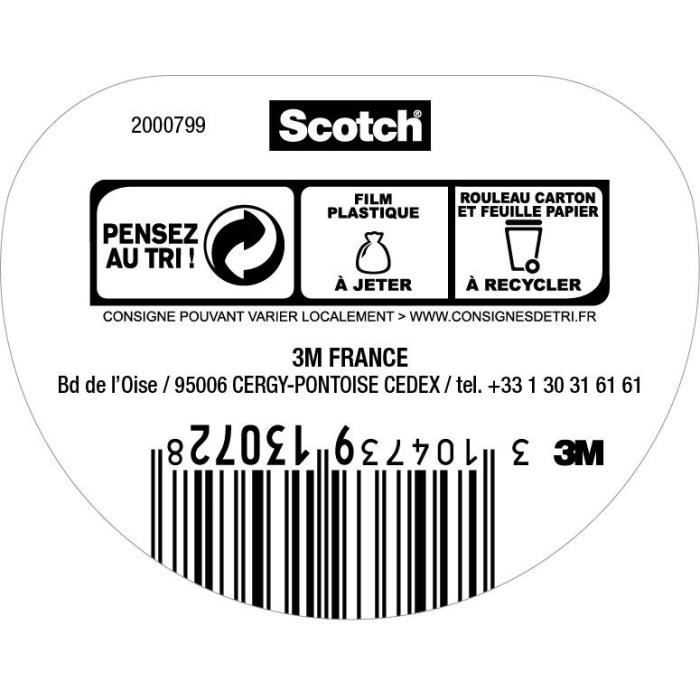 3M SCOTCH Non-slip tape - 5m x 25mm - Black