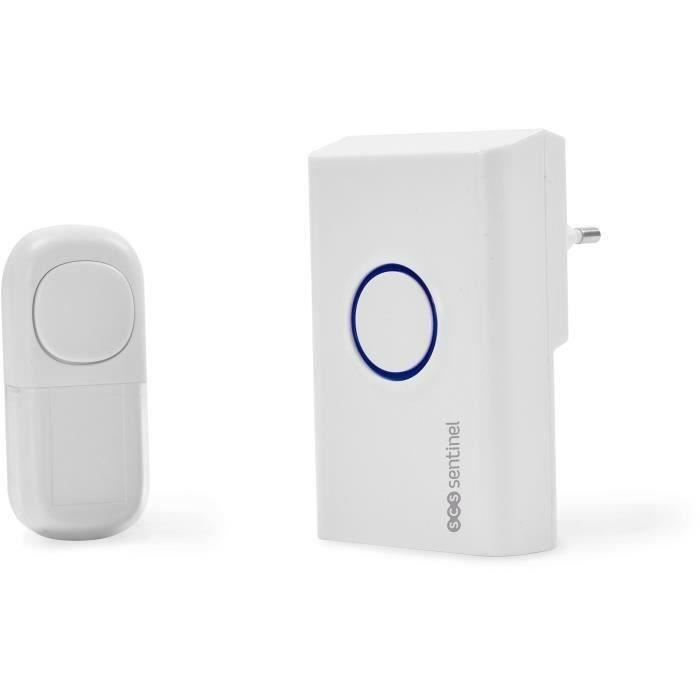 Wireless plug-in chime without battery - OneBell 80 Eco - SCS SENTINEL
