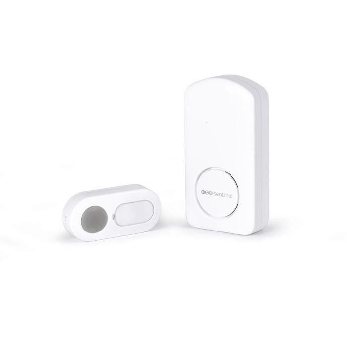Wireless chime - OneBell 100 - SCS SENTINEL - 100m range - 15 melodies - IP55