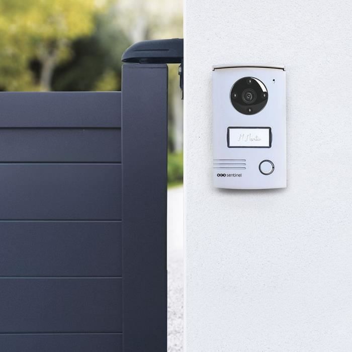 SCS Sentinel - Visiodoor 4.3+ - Wired video intercom with extra flat touching 4.3 monitor