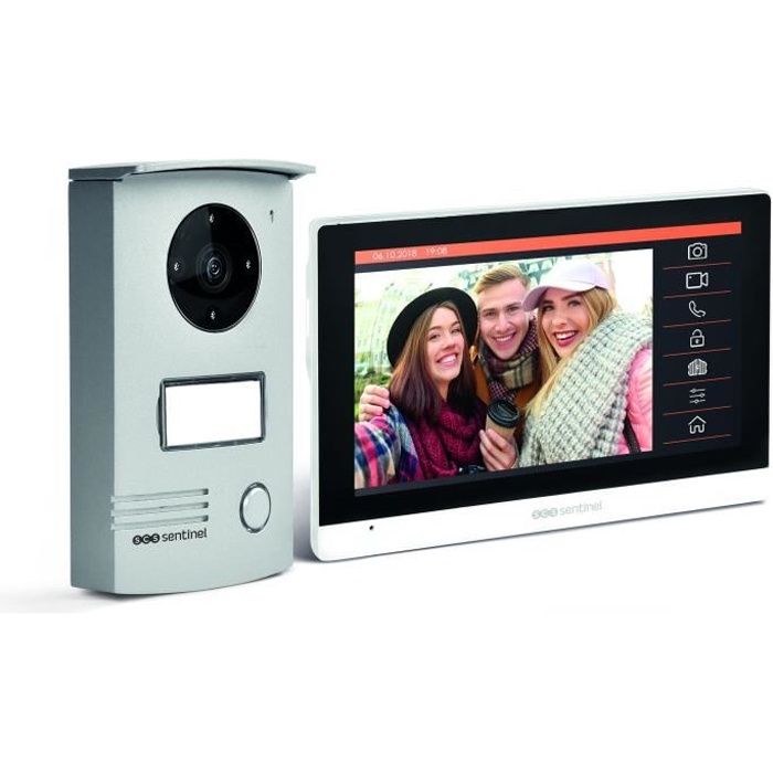 SCS Sentinel - Wireless Video Intercom Touch Screen 7 - Visiodoor 7+