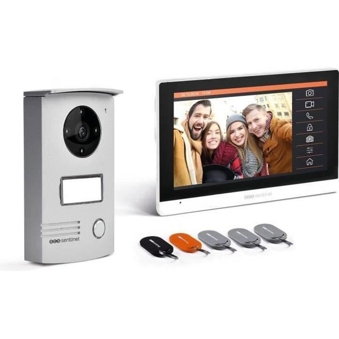 SCS Sentinel - Wired video intercom with badges + touch screen 7 - Visiodoor 7+ RFID