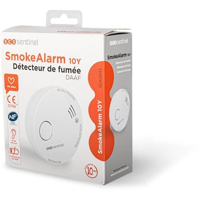Smoke detector - SCS SENTINEL - DAAF SmokeAlarm - 10 year warranty