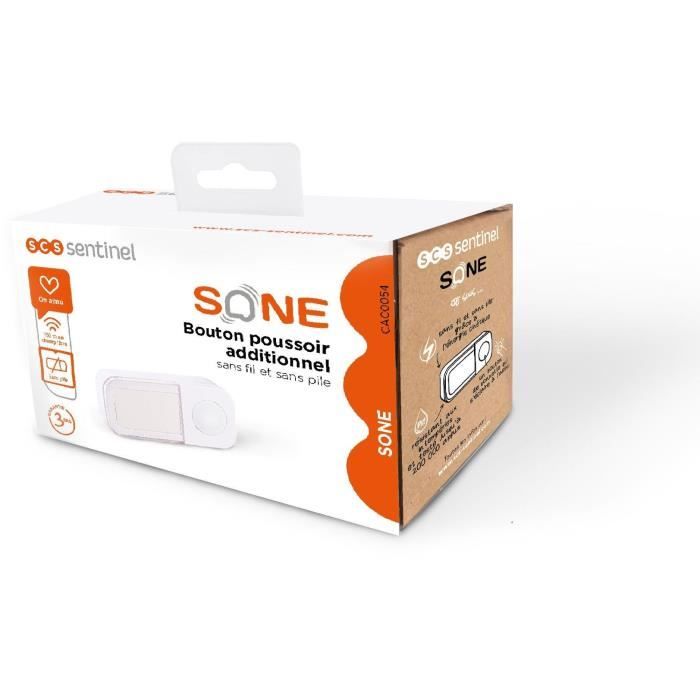 Additional push button - SCS SENTINEL - SONE & SONE + - CAC0054 - Wireless & battery-free