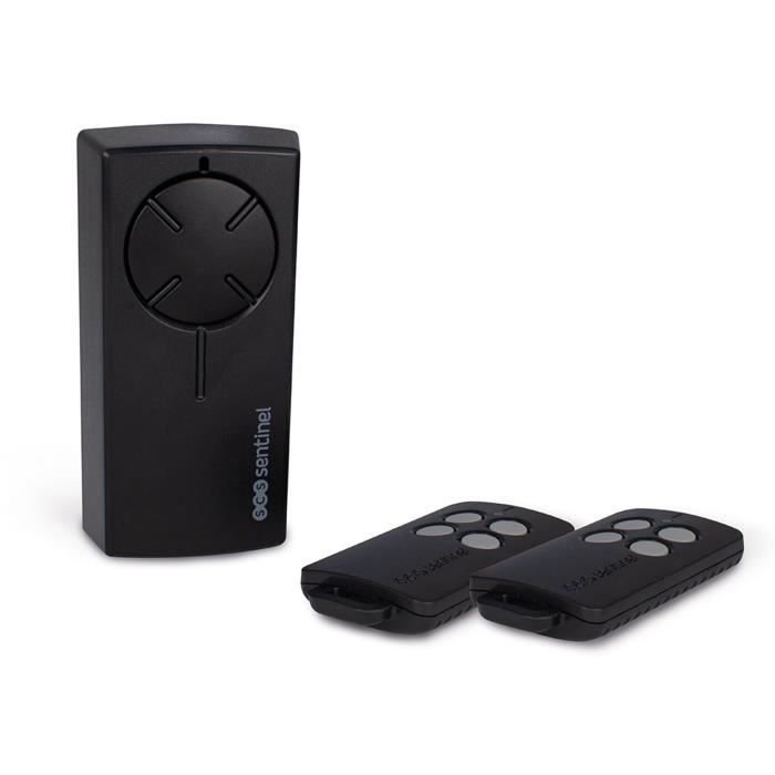 SCS SENTINEL Universal Radio Receiver Kit - 12/24V - With 2 Remote Controls, Grey Buttons - RadioGate Kit