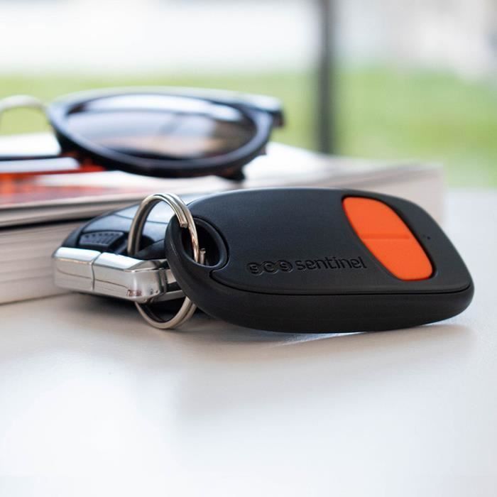 2-channel remote control - SCS SENTINEL - SimplyControl - Orange, range 40m, frequency 433.92 MHz, CR2032 lithium battery included