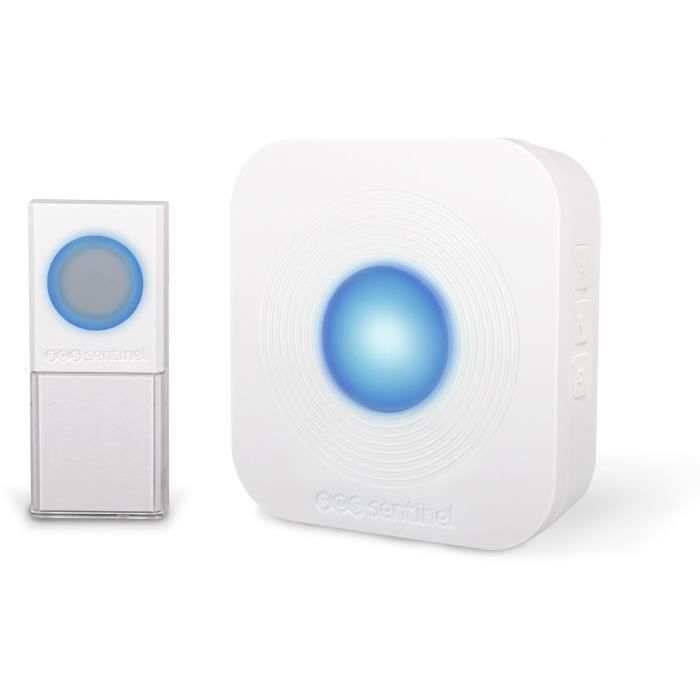 Wireless chime - SCS SENTINEL - 200 meters - SimplyBell - White