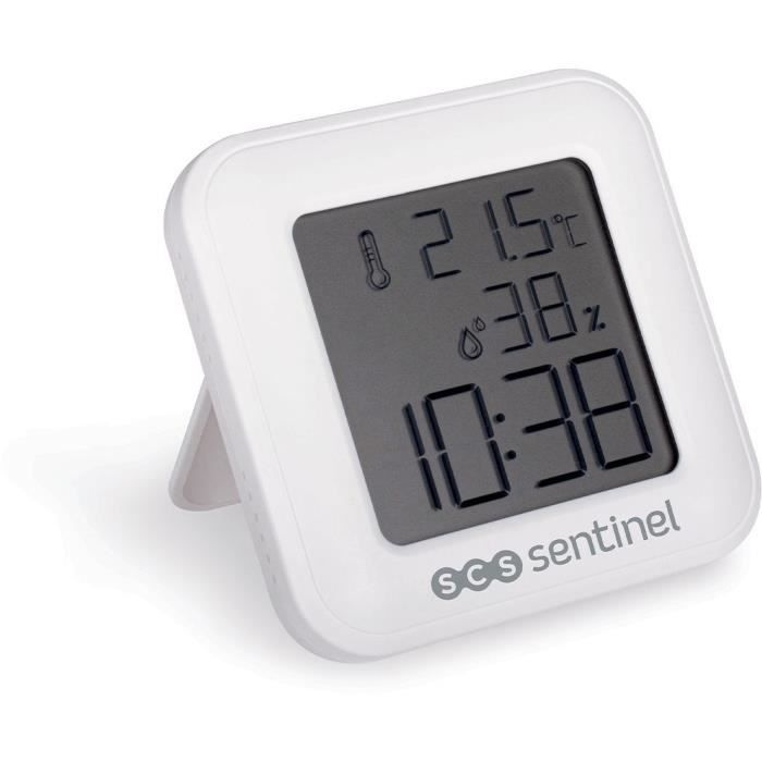 Thermometer-hygrometer - SCS SENTINEL - ThermoHygro - Indoor - Displays time, alarm, humidity, temperature