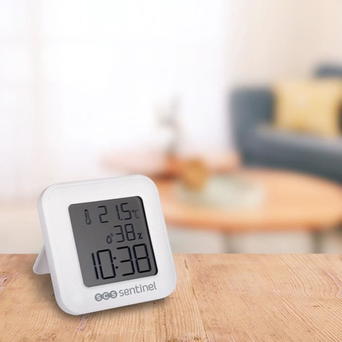 Thermometer-hygrometer - SCS SENTINEL - ThermoHygro - Indoor - Displays time, alarm, humidity, temperature