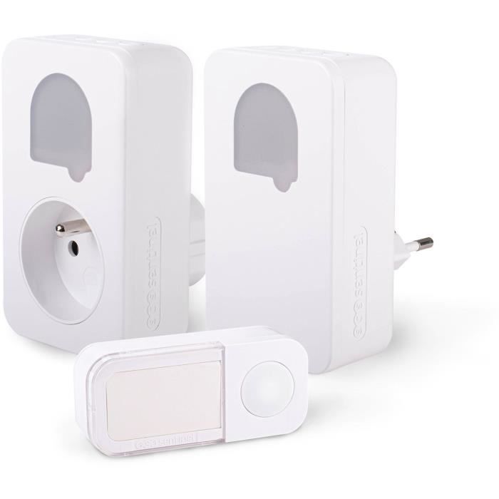 Chimes - SCS SENTINEL - SONE DUO - Wireless and battery-free - Set of 2 - Range 150+50 meters - Self-powered