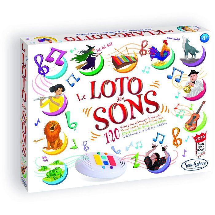 SENTOSPHERE Loto des Sons Game - For Children