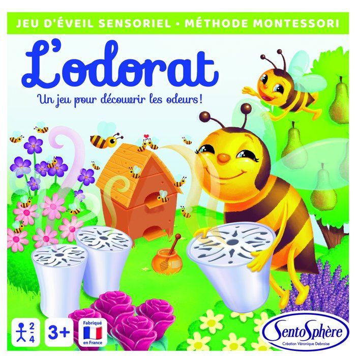 SENTOSPHERE Sensory Game The Smell - For Children