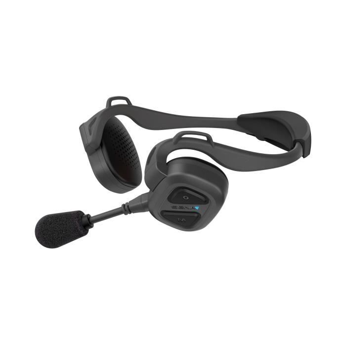 Stereo microphone headset - SENA - Nautitalk bosun duo - Bluetooth - 10 hours of battery life - Range 800m to 1600 m - USB-C - x 2