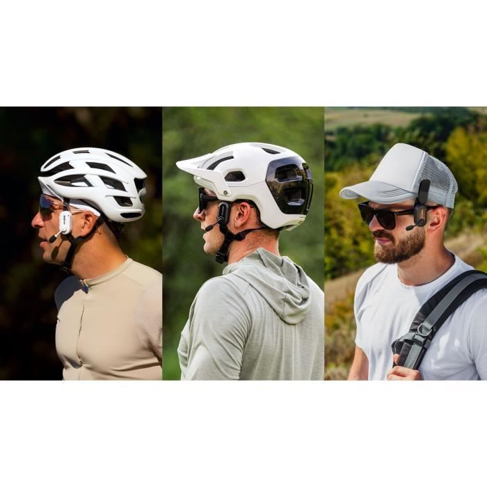 Headset - SENA - Bikom 20 duo - Bluetooth - Microphone - 800 m range - 7 hours of battery life - USB-C - x 2 - Black