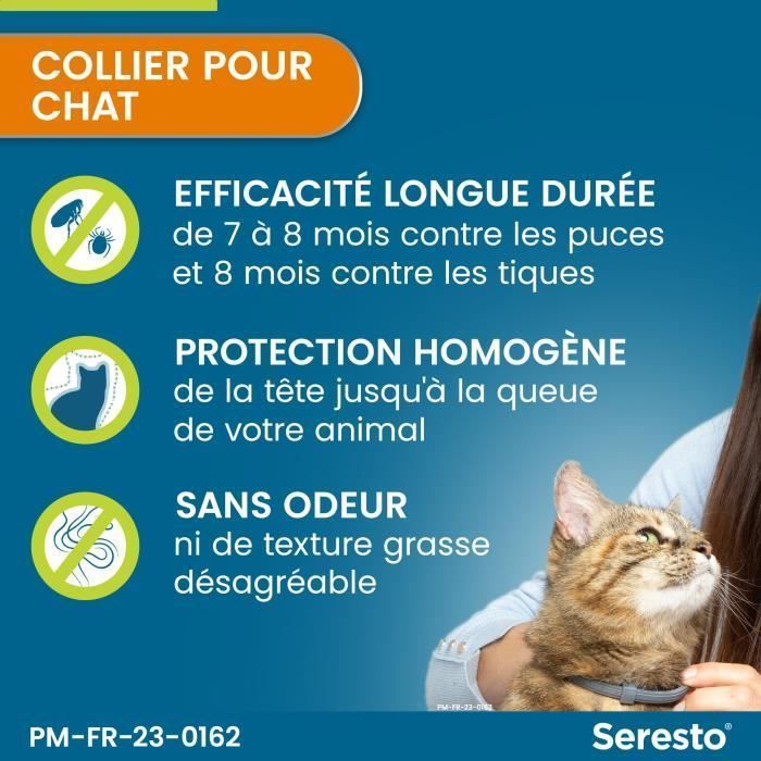 Seresto Cat Anti-Puaces and Anti-Tiques 2 units