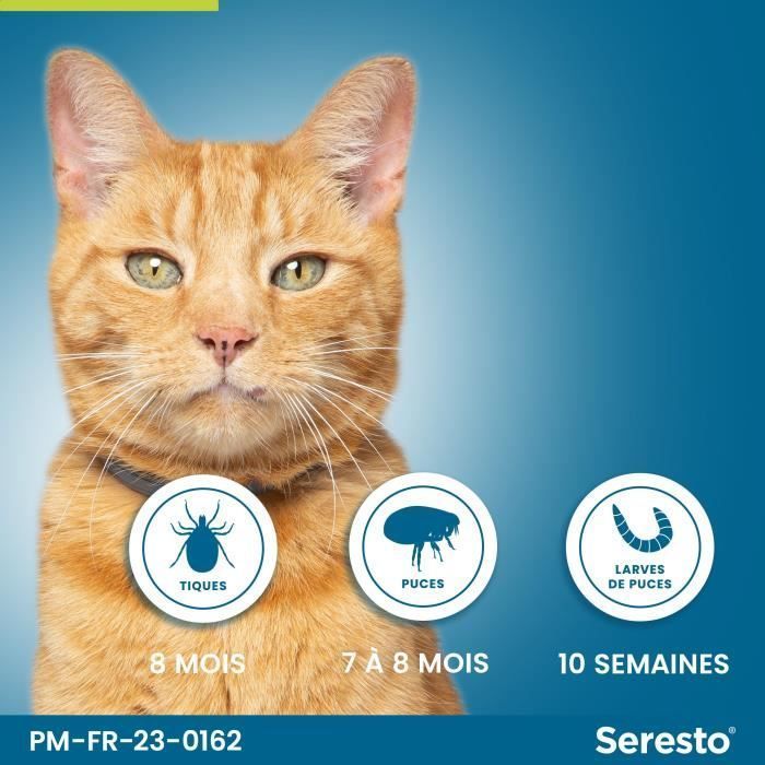 Seresto Cat Anti-Puaces and Anti-Tiques 2 units
