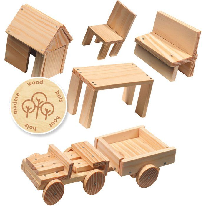 SES CREATIVE Joinery Workshop - 57 pieces of wood