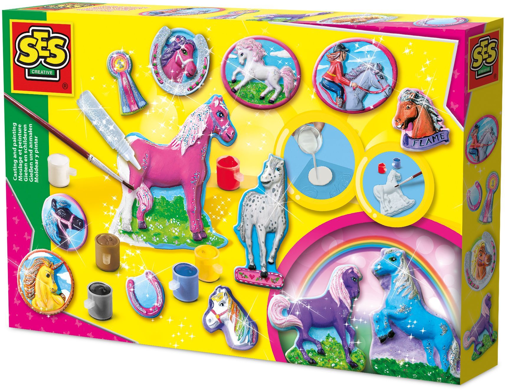 SES CREATIVE Molding and painting - Fantasy horses
