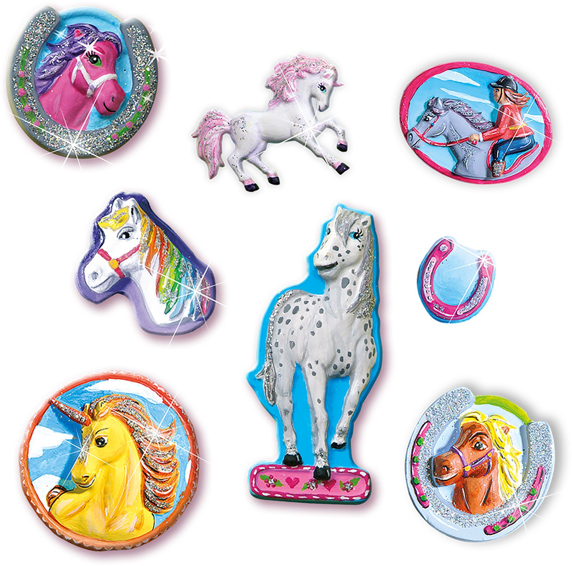 SES CREATIVE Molding and painting - Fantasy horses
