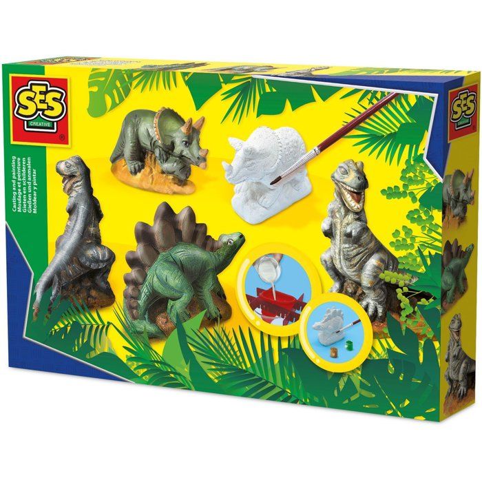 Molding and painting - dinosaurs