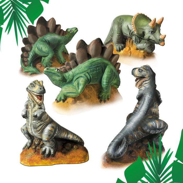 Molding and painting - dinosaurs