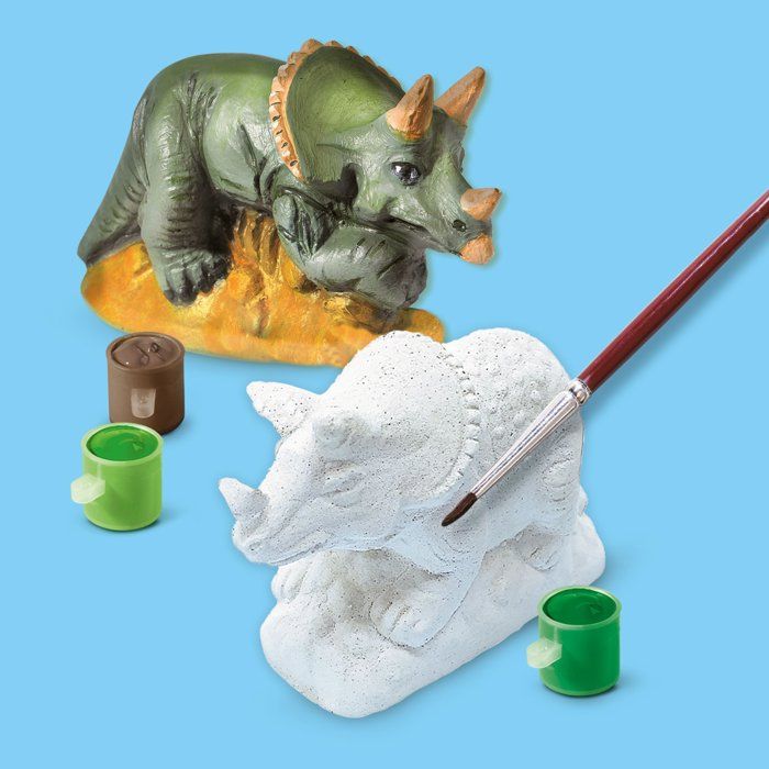 Molding and painting - dinosaurs