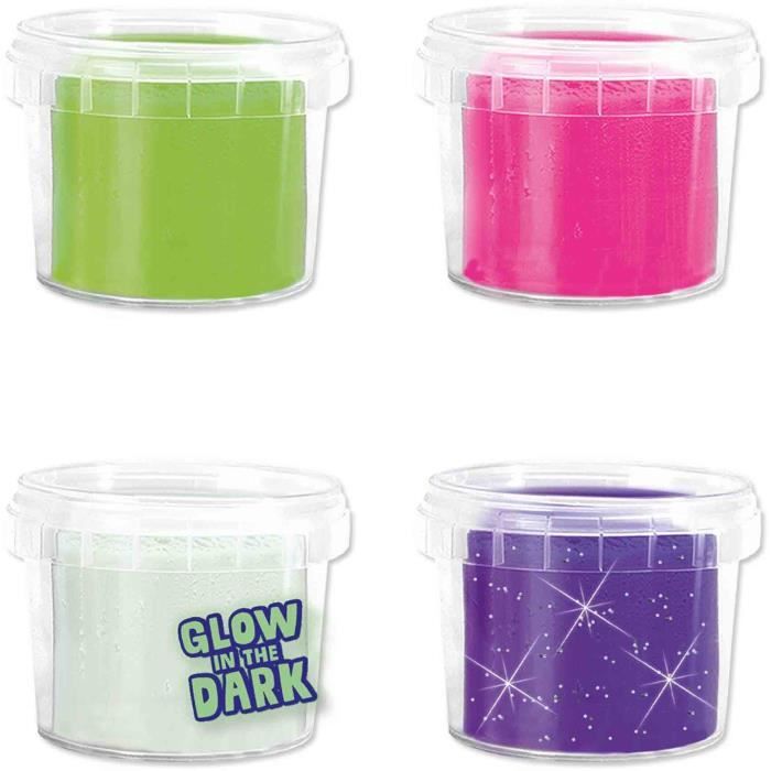Feel good modeling clay - Glossy (4x90gr) - SES CREATIVE