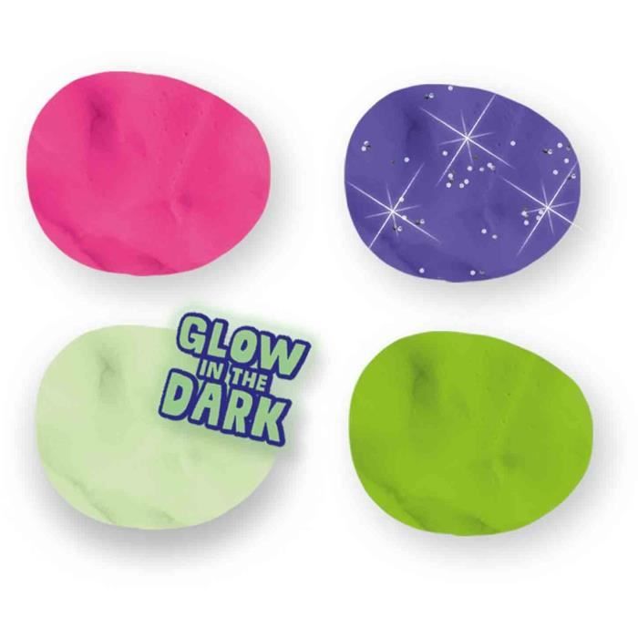 Feel good modeling clay - Glossy (4x90gr) - SES CREATIVE