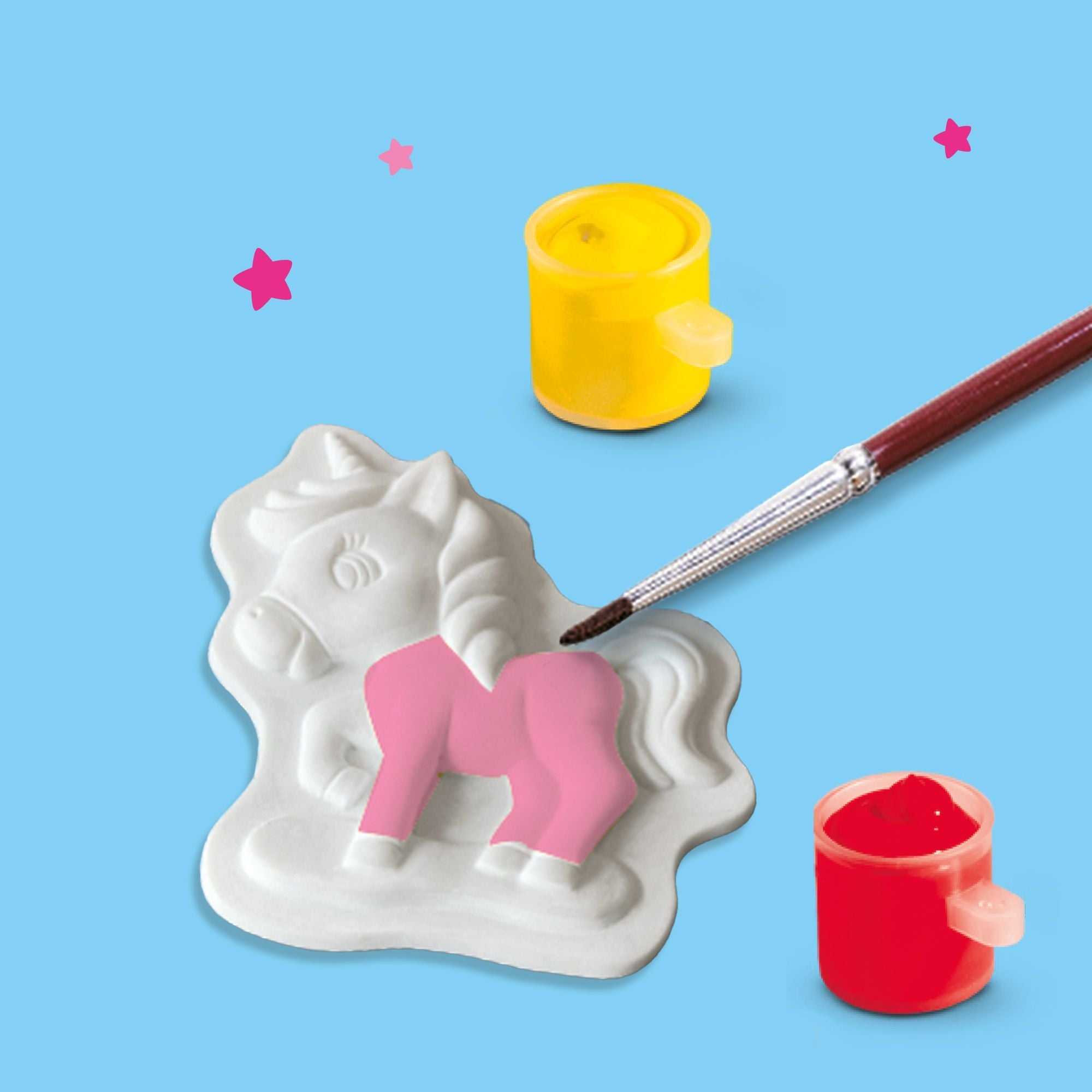 Molding and painting - Baby unicorns - SES CREATIVE - Mold and paint 5 different unicorns