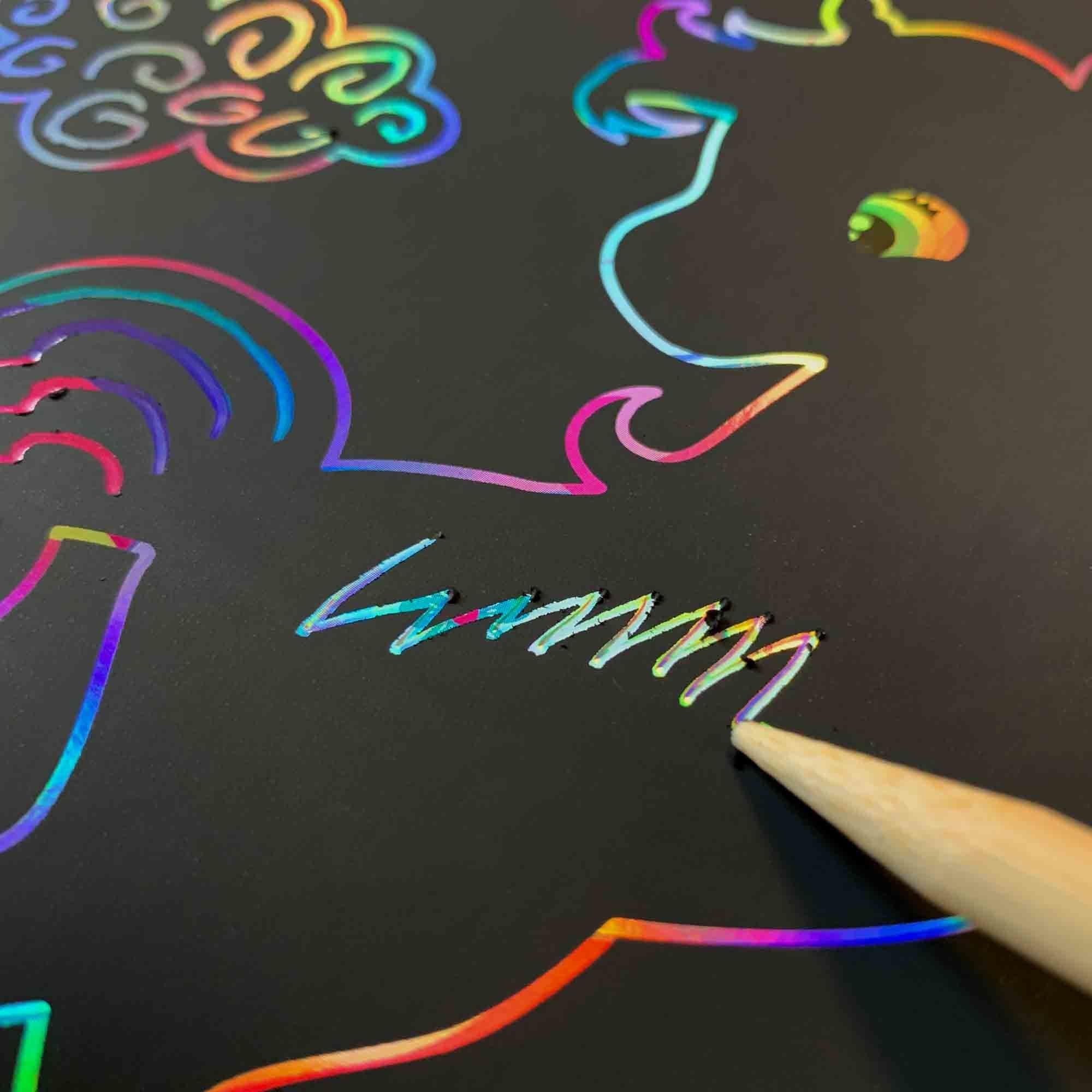 Stepped 3 in 1 sequin coloring activity book