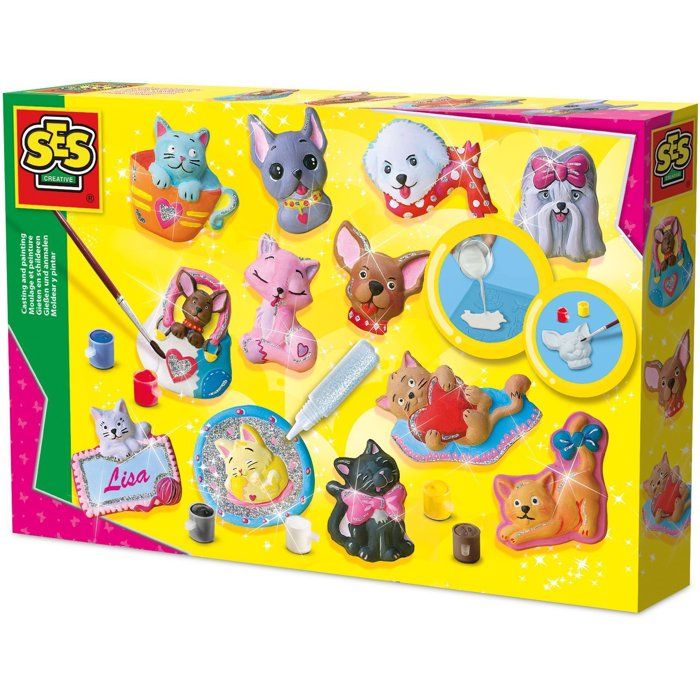 SES CREATIVE Plaster casting dogs and cats