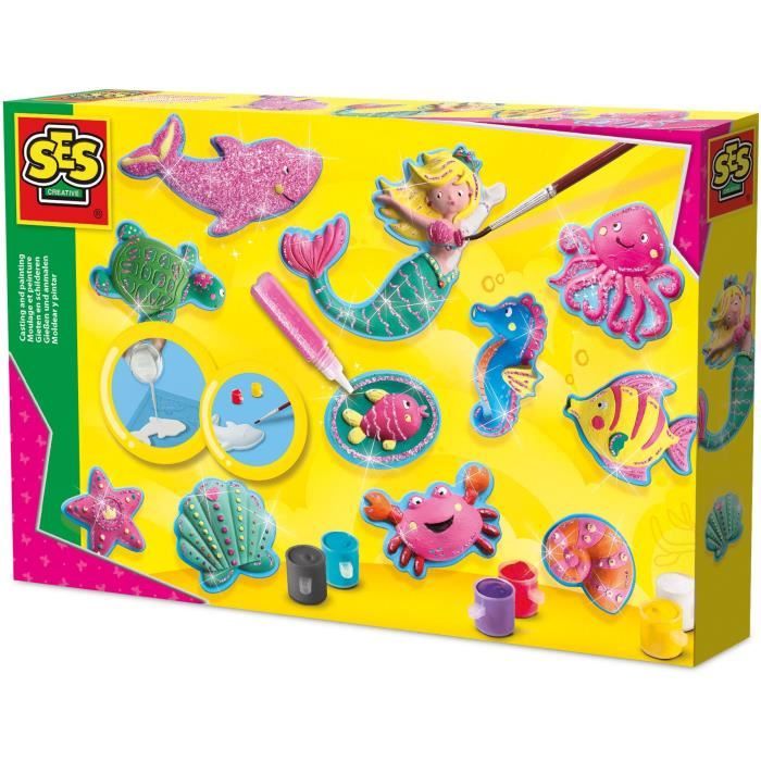 Molding and painting - ocean creatures