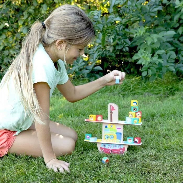 Wooden balance boat - SES CREATIVE