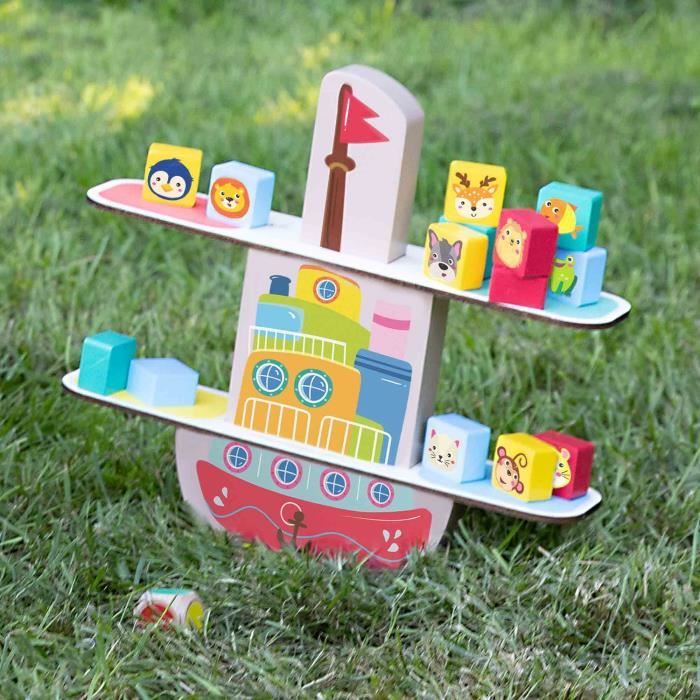 Wooden balance boat - SES CREATIVE