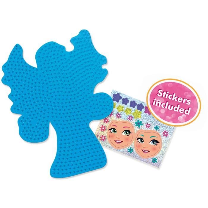 Ironing beads - Fairies - SES CREATIVE - Create magnificent fairies with 1200 beads and fairy-shaped tray.