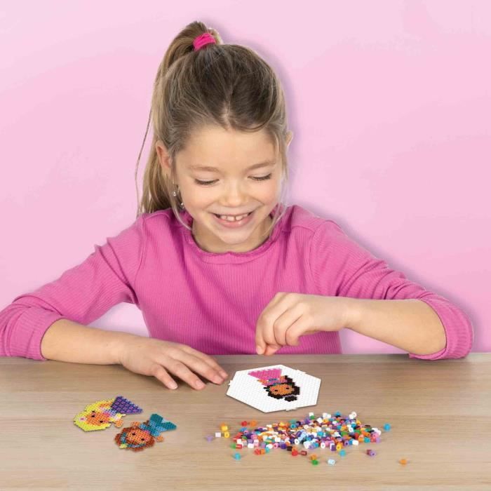 Ironing beads - Princesses and animals - SES CREATIVE - Create princesses and their pets.
