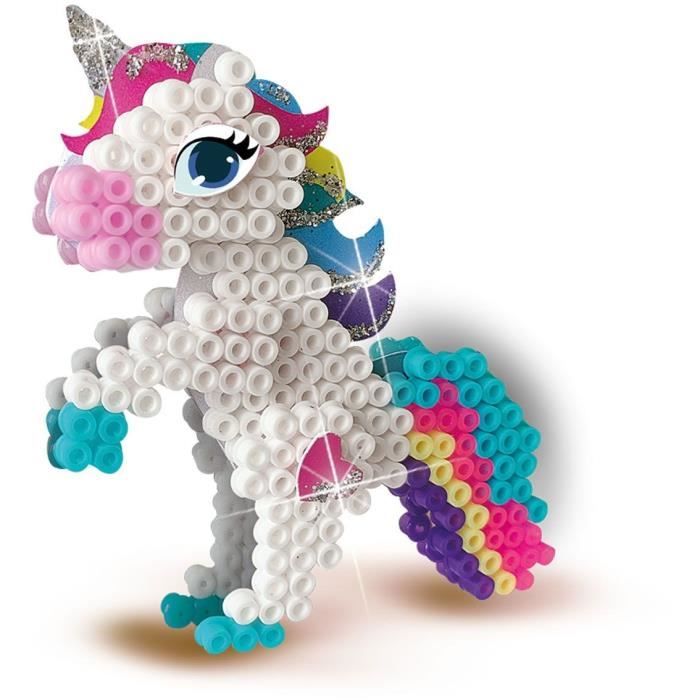 Ironing beads - Unicorns - SES CREATIVE - Create superb 3D unicorns.