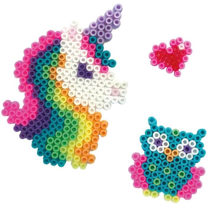 Ironing beads mix - 9000 trendy boxes - SES CREATIVE - 9000 brightly colored beads.